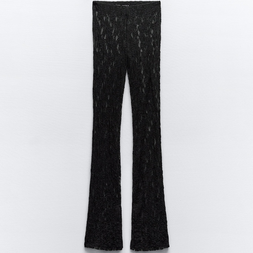 Lace Leggings (side slit)